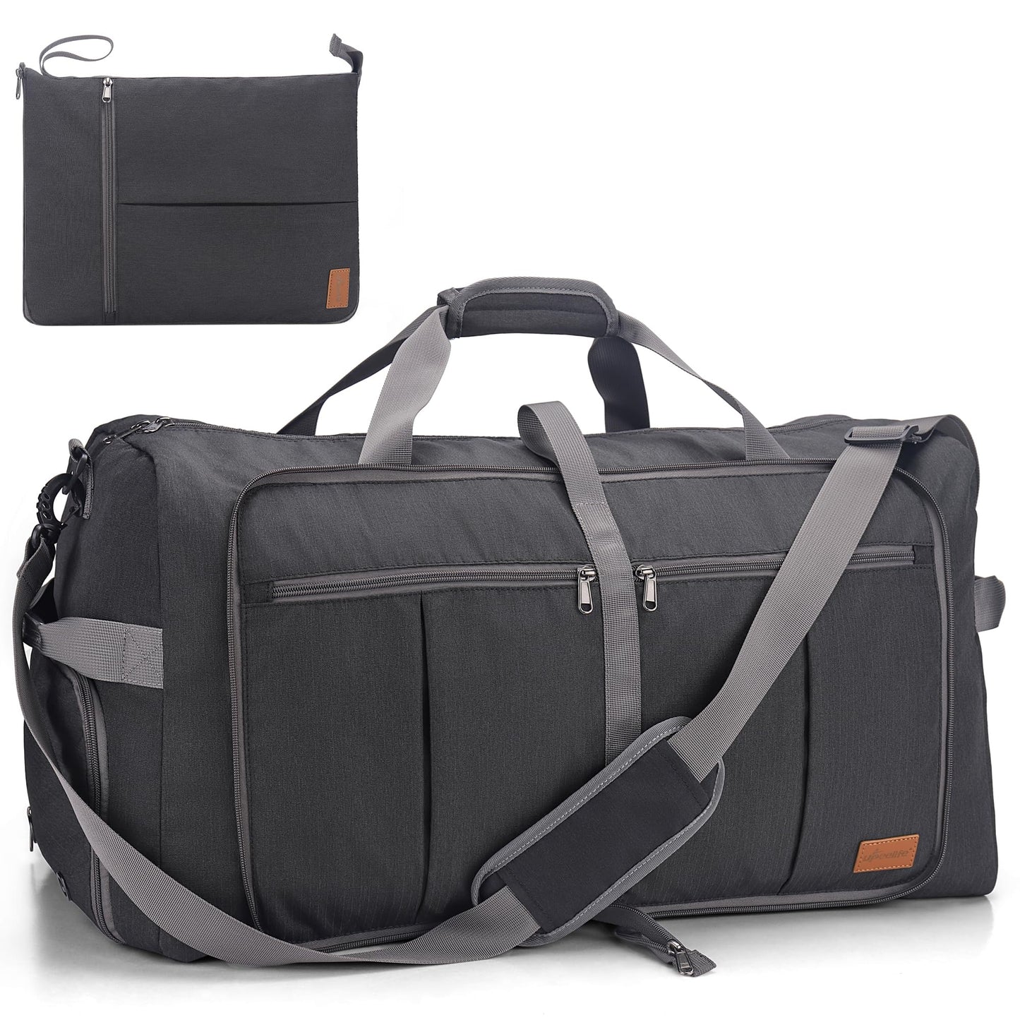 Upeelife 125L Travel Bag mit Schuhfach Weekender