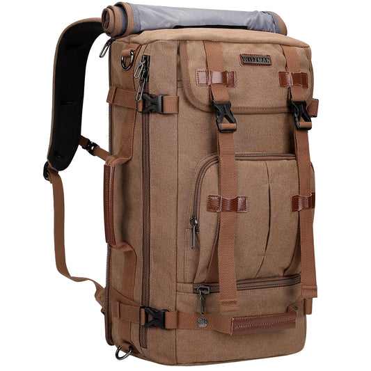 WITZMAN Rucksack Reisetasche Convertible 17 Zoll Braun